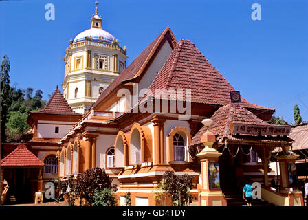 Shanta Durga temple Stock Photo