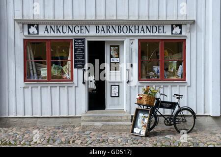 Laden im Freilichtmuseum Linkoeping, Schweden, Skandinavien, Europa, Kramladen, Kramlaeden, Linköping Stock Photo