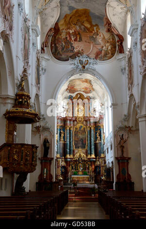 Fridolin's minster, Bad Sackingen, Baden-Wurttemberg, Germany / Bad ...