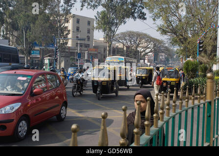 Brigade Road Stock Photo