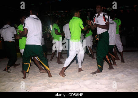 Traditional Lakshadweep Dance Stock Photo