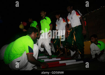 Traditional Lakshadweep Dance Stock Photo