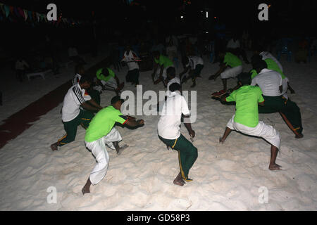 Traditional Lakshadweep Dance Stock Photo