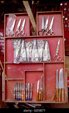 Traditional rampuri knives Stock Photo