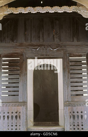 Detail of doorway Stock Photo