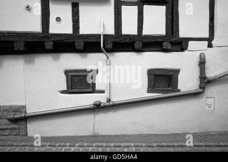 Old and new pipes in france, europe Stock Photo