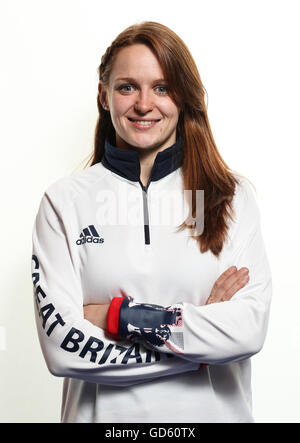 Team GB's Lauren Smith (badminton) during the Team GB Kitting Out session at the NEC, Birmingham. PRESS ASSOCIATION Photo. Picture date: Tuesday July 12, 2016. Photo credit should read: Barry Coombs/PA Wire Stock Photo