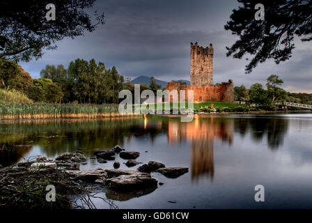 Ross Castle, Lough Leane, Killarney National Park, Co Kerry, Ireland Stock Photo