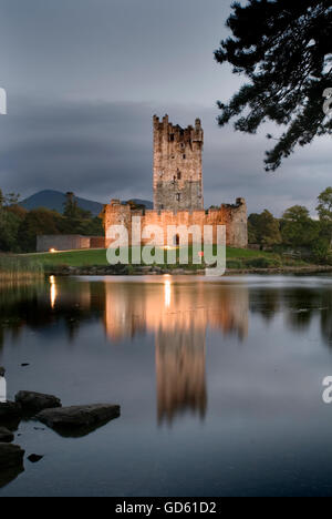 Ross Castle, Lough Leane, Killarney National Park, Co Kerry, Ireland Stock Photo