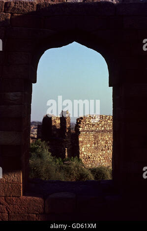 Ruins at Sultan Garhi Stock Photo