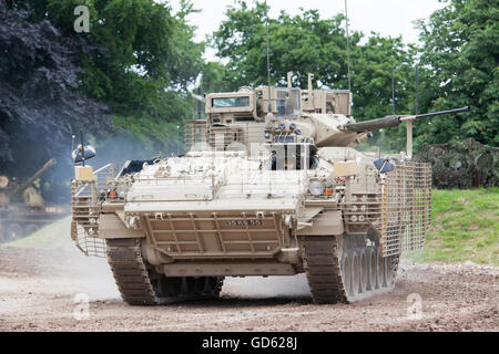 Tankfest, bovington, 2016 Warrior 510 infantry fighting vehicle Stock Photo