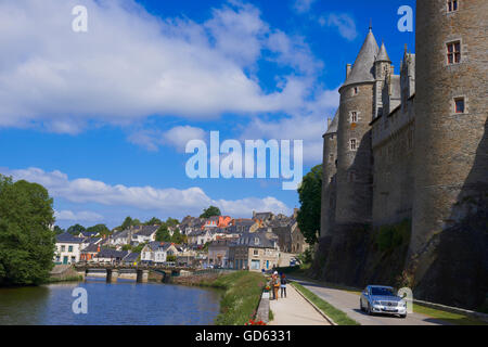 Josselin, Brittany, Morbihan, Pontivy district, France Stock Photo - Alamy