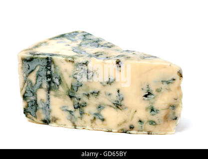 Blue cheese isolated on white background Stock Photo