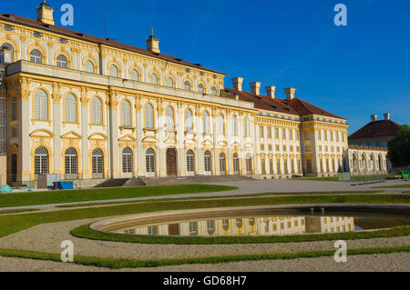 Schleissheim Palace, Schleissheim Castle, Neues Schloss Schleissheim, New Schleissheim Palace, Oberschleissheim, Near Munich, Upper Bavaria, Bavaria, Germany, europe Stock Photo