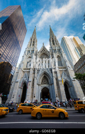 The Cathedral of St. Patrick in New York City Stock Photo