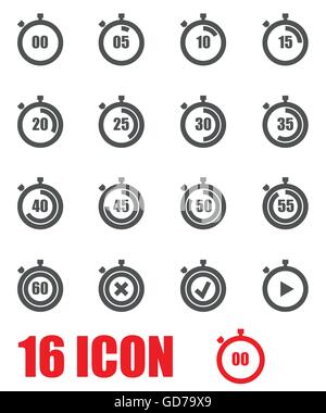 Vector grey wheel icon set Stock Vector Image & Art - Alamy