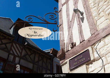 Ruelle des chats, Troyes, Aube Department, Alsace Champagne-Ardenne Lorraine region, France Stock Photo