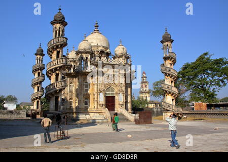 Mahabat Maqbara Mausoleum in Junagadh, Gujarat, India Stock Photo