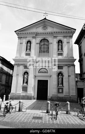 Church in Monza Italy. Stock Photo