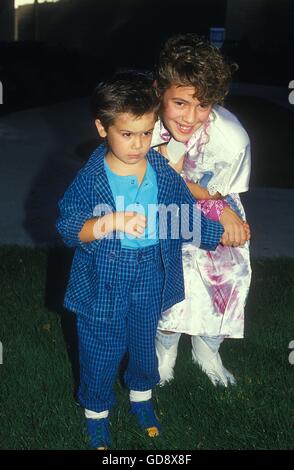 alyssa milano childhood Alyssa milano 1984 hi-res stock photography and images - Alamy