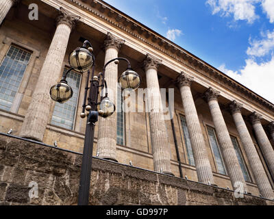 Old Lamp Standard at the Town Hall in Victoria Square Birmingham West Midlands England Stock Photo