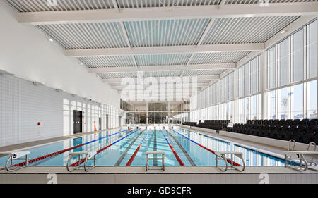 Indoor pool as part of the community sports centre. Hebburn Central ...