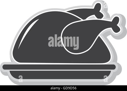 Food, gastronomy and restaurant theme design. Stock Vector