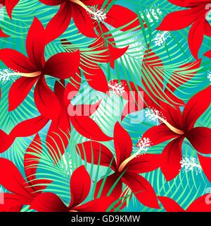 Vector illustration Hawaiian aloha shirt with flower wreath, necklace. Hawaii  shirt aloha beach male cloth. Hawaii shirt adult clothing pattern design  Stock Vector Image & Art - Alamy