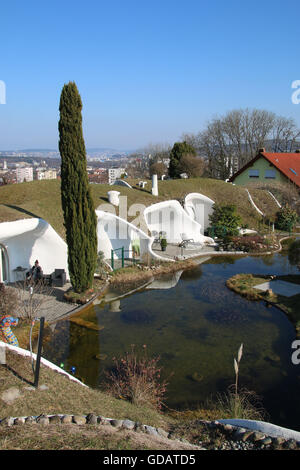 Earth houses by Peter Vetsch Stock Photo