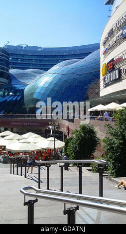 Warsaw,Zlote Tarasy shopping center Stock Photo