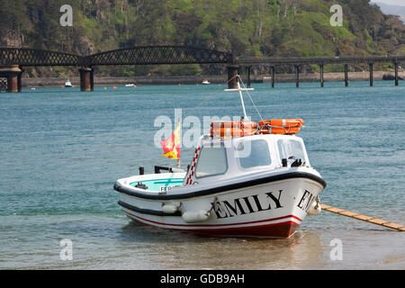 UK, Wales, Gwynedd, Penrhyn Point, Barmouth Ferry Emily Stock Photo