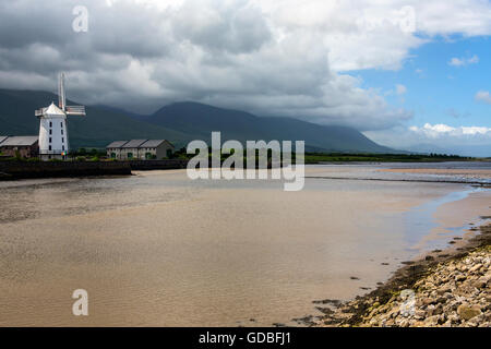 The Blennerville Windmill in County Kerry in the Republic of Ireland. Stock Photo