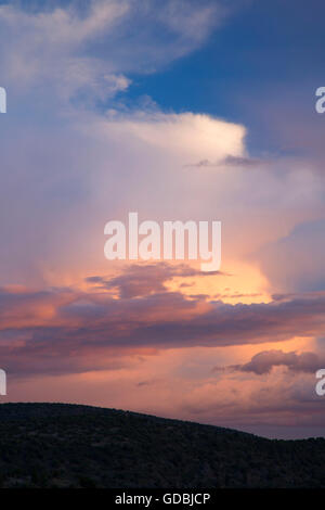 Summer clouds, Coconino National Forest, Arizona Stock Photo