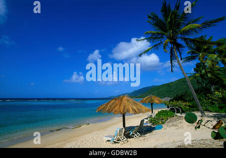 Little Dix Bay Resort on Virgin Gorda, British Virgin Islands, Caribbean Stock Photo