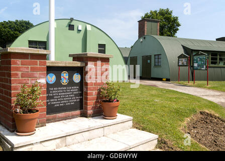 USA Air Force 95th Bomb Squadron museum, Horham, Suffolk, England, UK Stock Photo