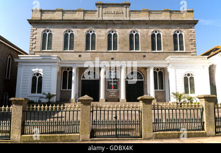 Chapel Street Methodist Church, Penzance, Cornwall, England, UK Stock Photo