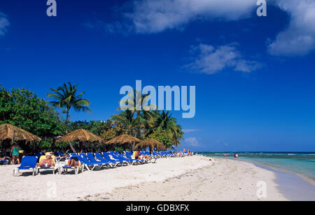 Palomino Island, Puerto Rico, Caribbean Stock Photo