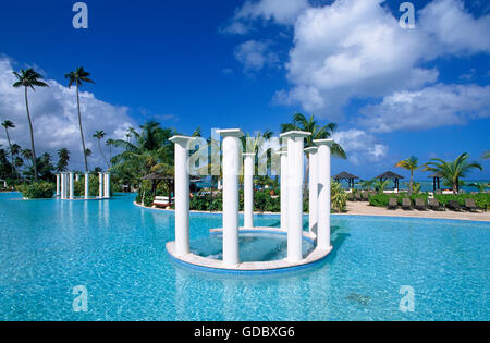 Gran Melia Resort, Rio Grande, Puerto Rico, Caribbean Stock Photo