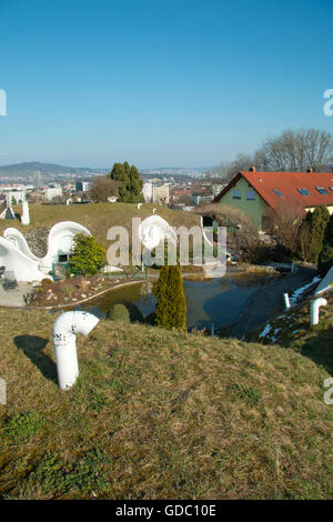 Earth houses by Peter Vetsch Stock Photo