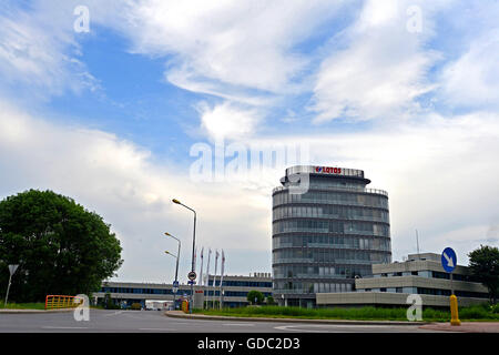 Lotos headquarters building Gdansk Poland Stock Photo