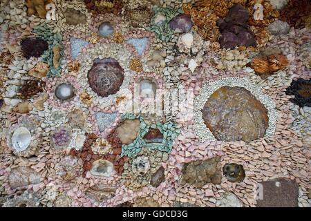 Grotto of the Redemption in West Bend, Iowa, USA. Stock Photo