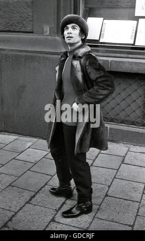 RUDOLF NUREYEV Soviet Ballet dancer Stock Photo