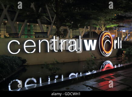 CentralWorld shopping mall in Bangkok Thailand. Stock Photo