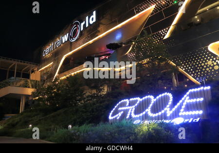 CentralWorld shopping mall in Bangkok Thailand. Stock Photo