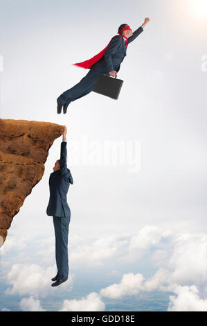 business challenge concept dynamism and inertia Stock Photo