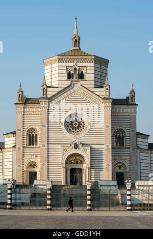 Italy, Lombardy, Milan, Monumentale Cemetery Stock Photo