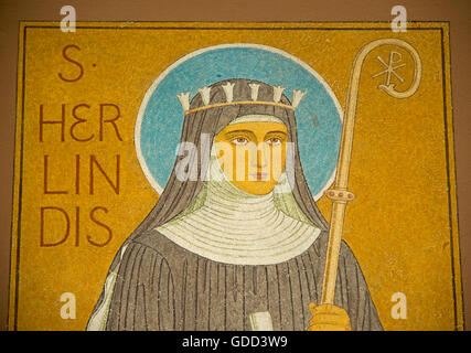 SAINT HILDEGARD VON BINGEN German Religious Founder And Abbess Of Stock ...