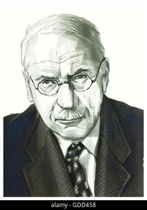 Carl jung portrait hi-res stock photography and images - Alamy