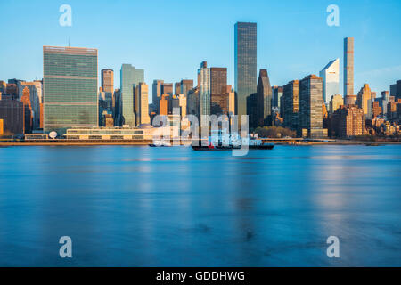 USA,New York,Manhattan,midtown skyline Stock Photo