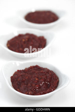 Harissa, North-African Chili Sauce Stock Photo